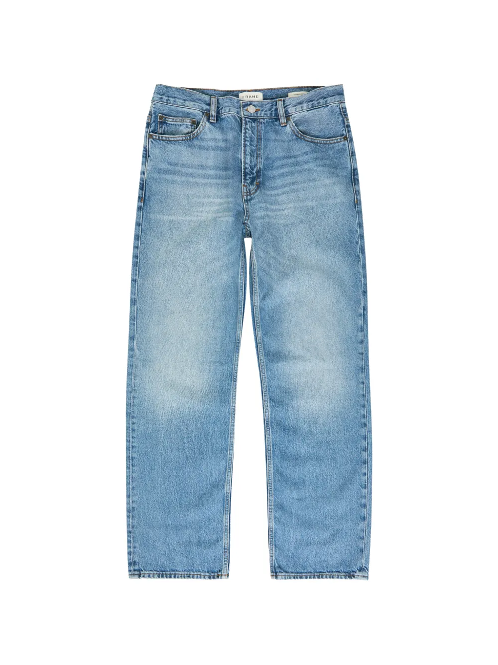 FRAME The Relaxed straight-leg jeans - Blu