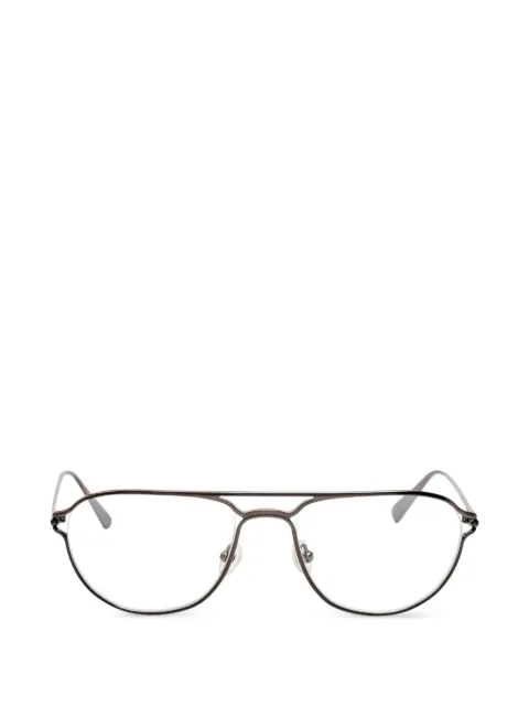 Jacquemus double-bridge pilot-frame glasses