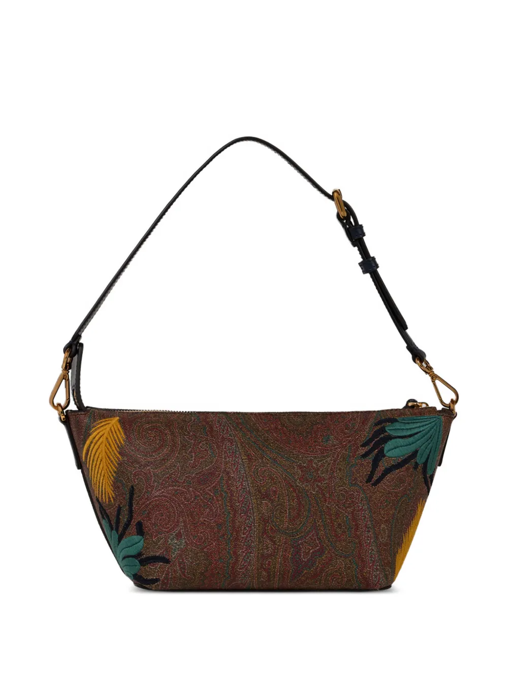 ETRO x Tabby Booth Arnica crossbodytas met borduurwerk Bruin