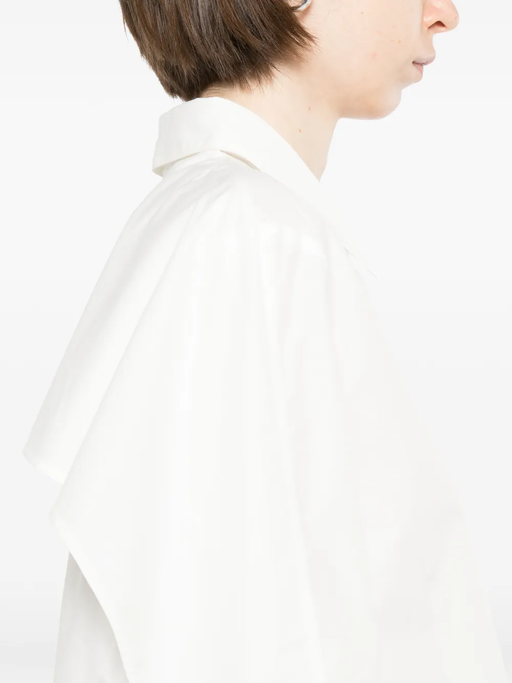 KHAITE Fritz blouse Wit