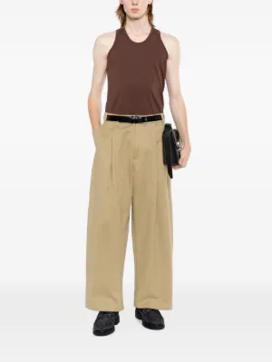 JIL SANDER ノースリーブトップス ブラウン/イエロー Jil Sander ノースリーブ メンズ通販 - FARFETCH