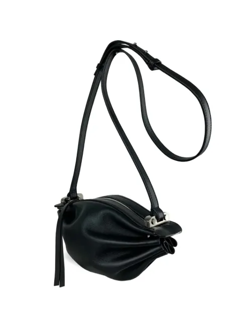 Bonastre Bonbon pleated leather shoulder bag