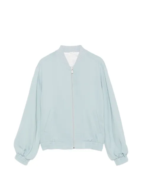 Eleventy Kids zip-up bomber jacket