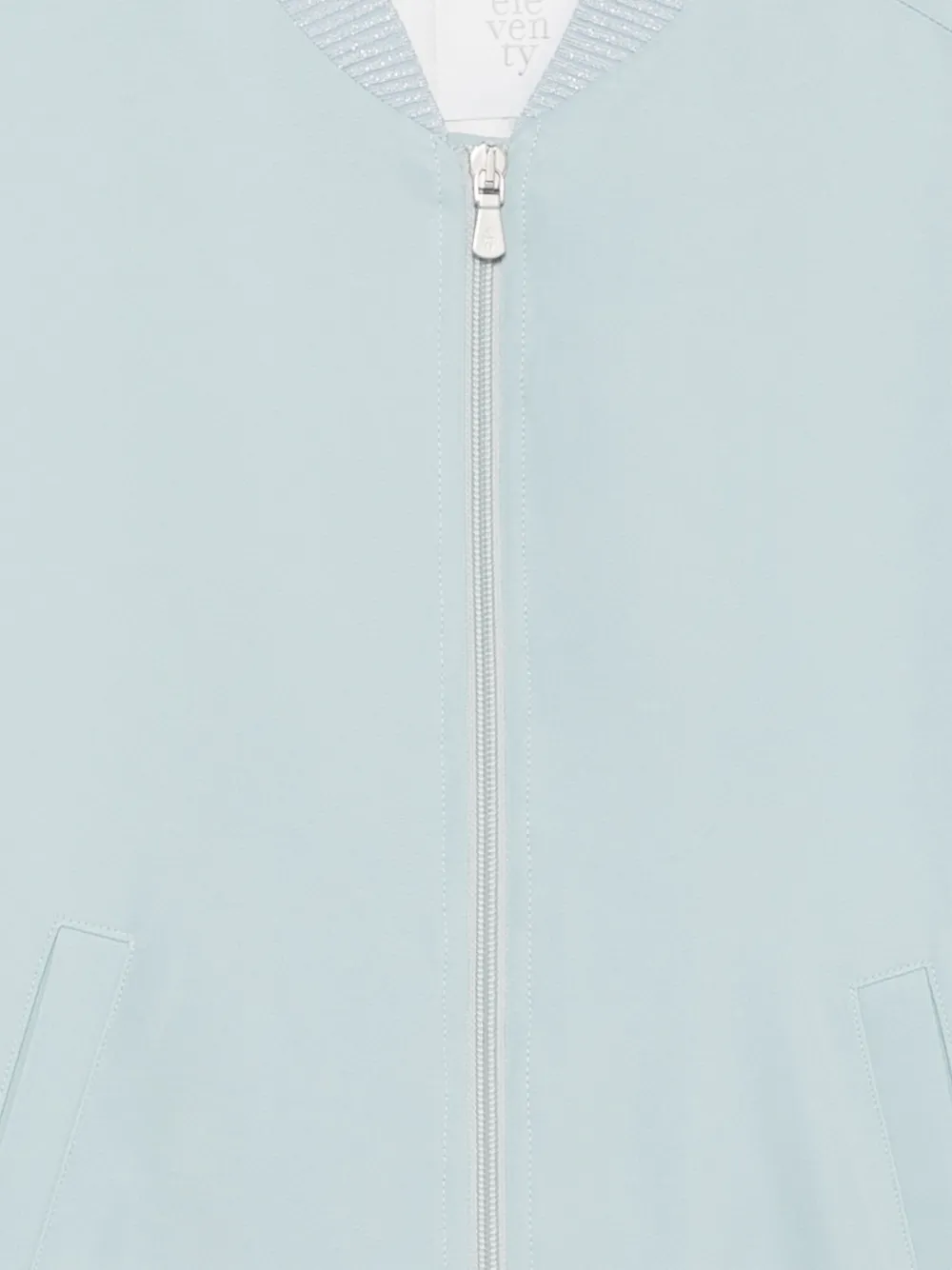 Eleventy Kids Bomberjack met rits Blauw