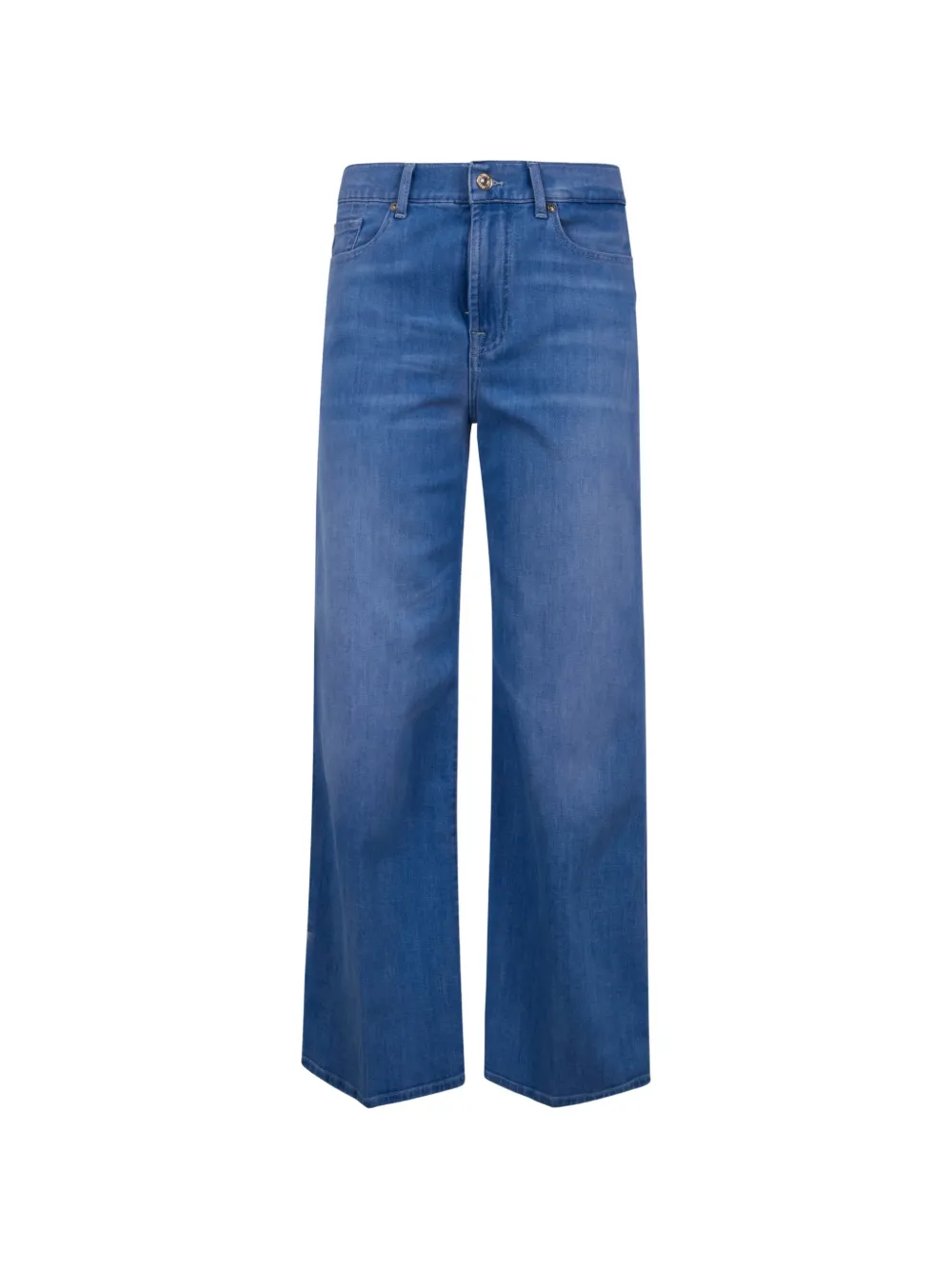 7 For All Mankind Lotta Ankle cropped jeans - Blu