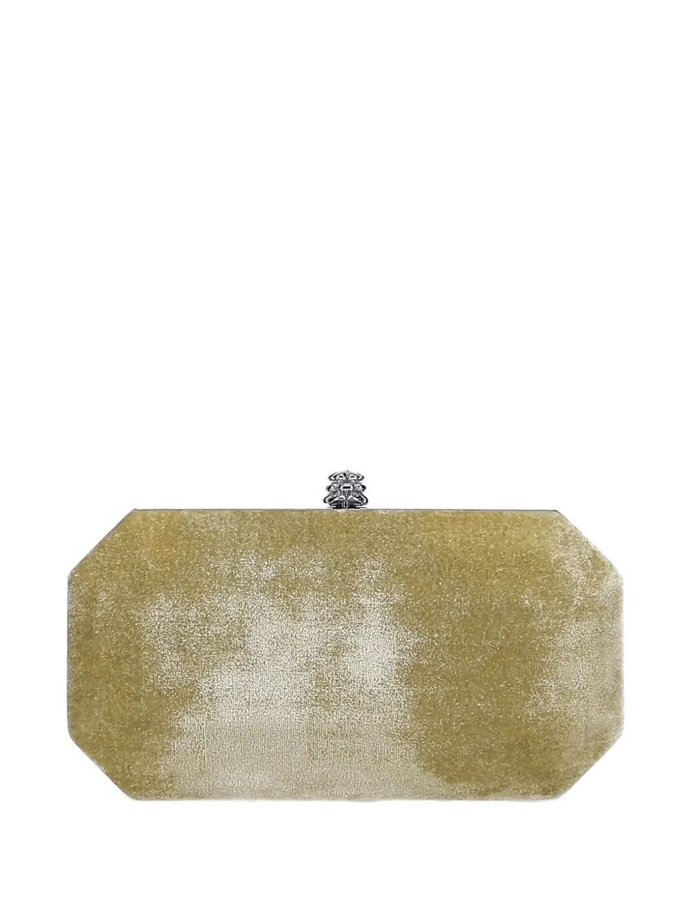 Tyler Ellis Kleine Perry clutch Goud
