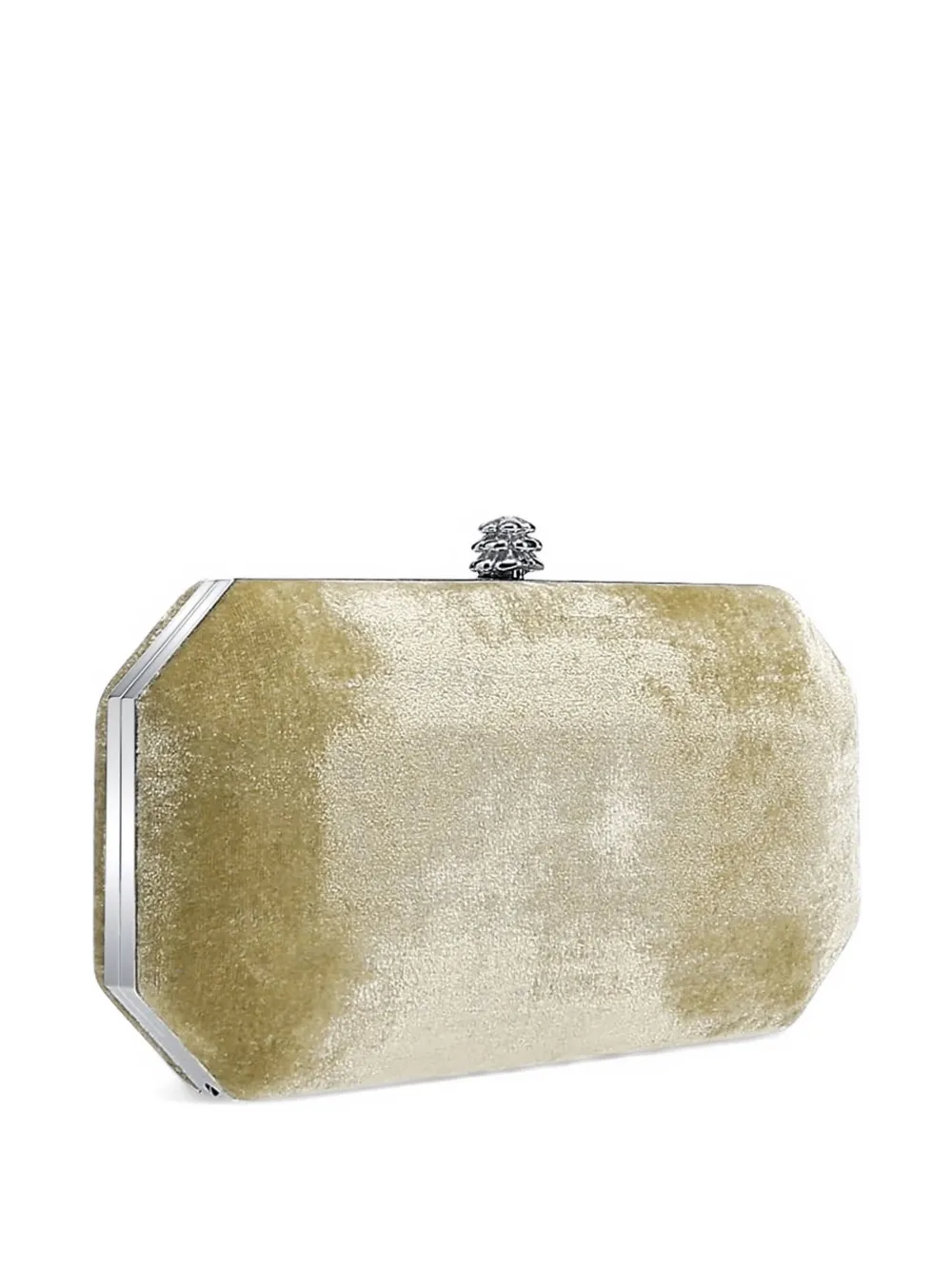 Tyler Ellis Kleine Perry clutch Goud