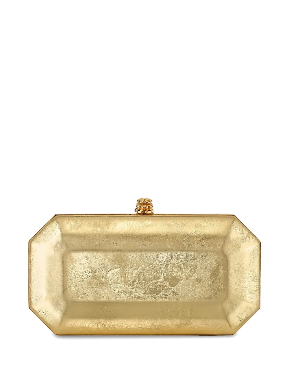 Tyler Ellis Kleine Perry leren clutch Goud