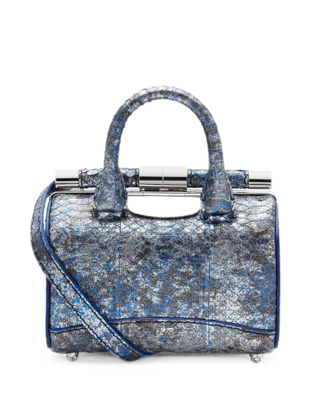 Tyler Ellis micro Jamie Doctor tote mini bag - Blu