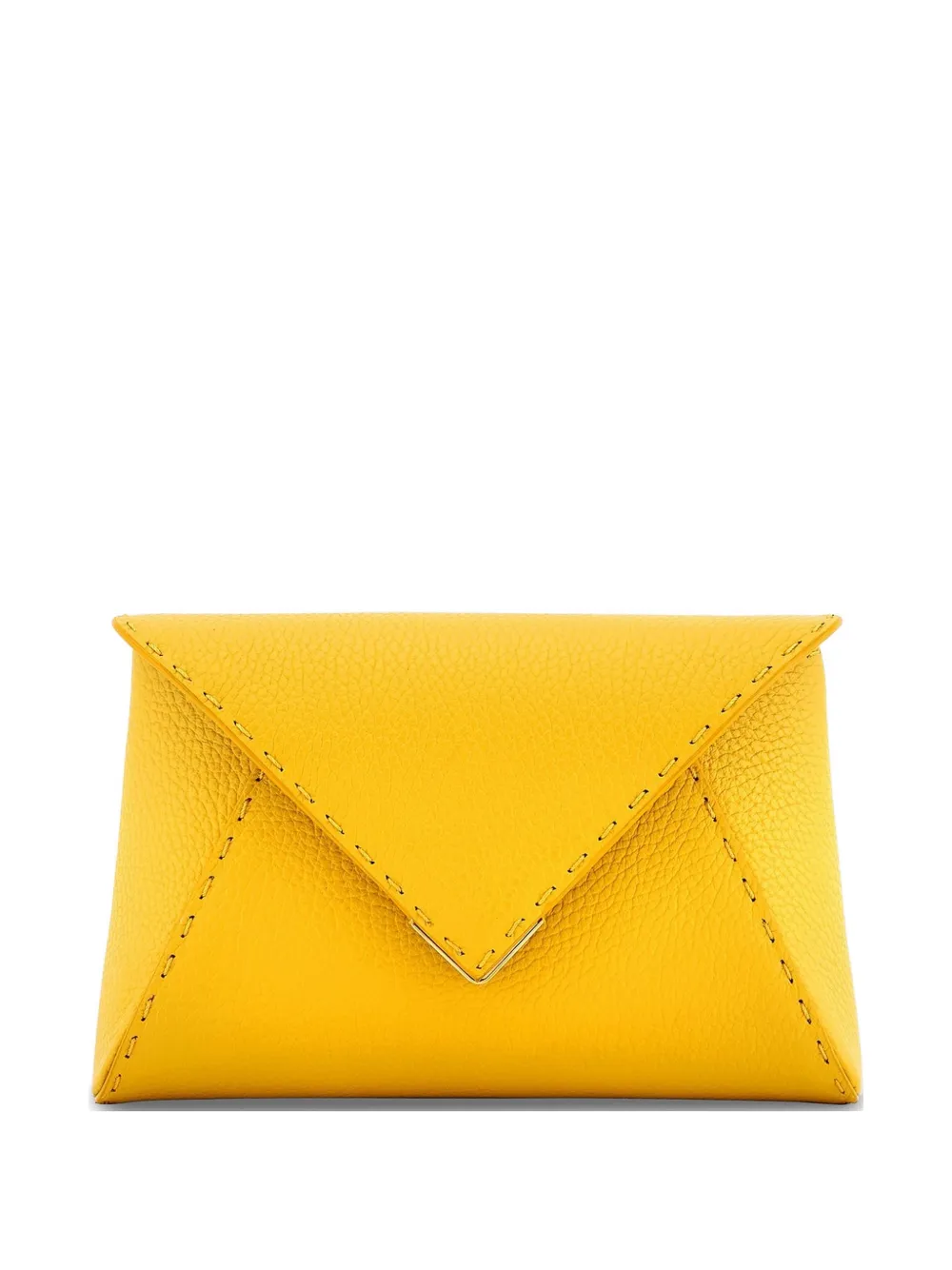 Tyler Ellis small Lee 'Pouchet' clutch bag - Giallo