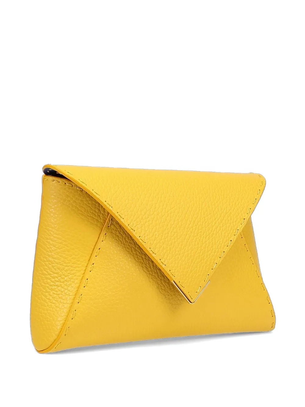 Tyler Ellis Kleine Lee 'Pouchet' clutch Geel