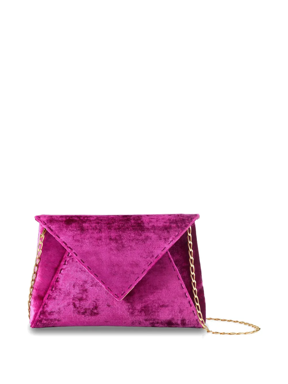 Tyler Ellis Grote Lee 'Pouchet' clutch Roze