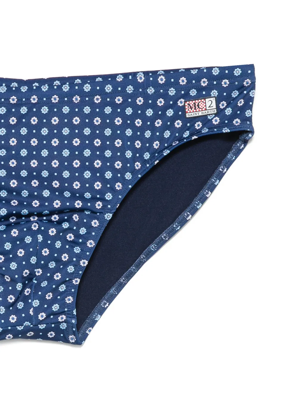 MC2 Saint Barth Cayo zwembroek met bloemenprint Blauw
