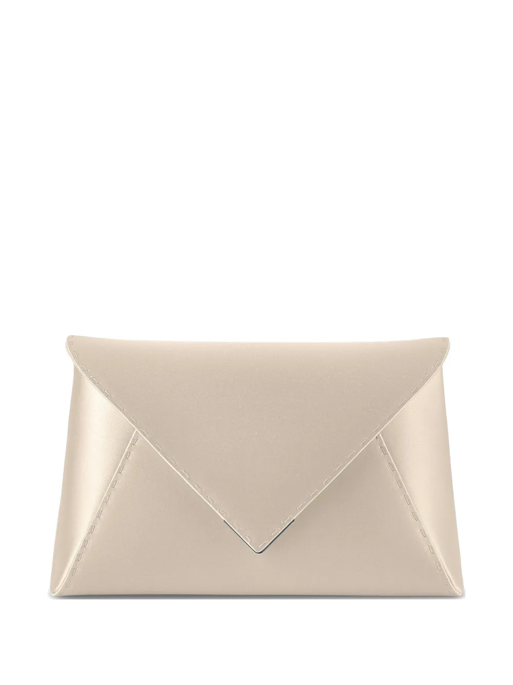 Tyler Ellis large Lee Pouchet envelope clutch bag - Toni neutri
