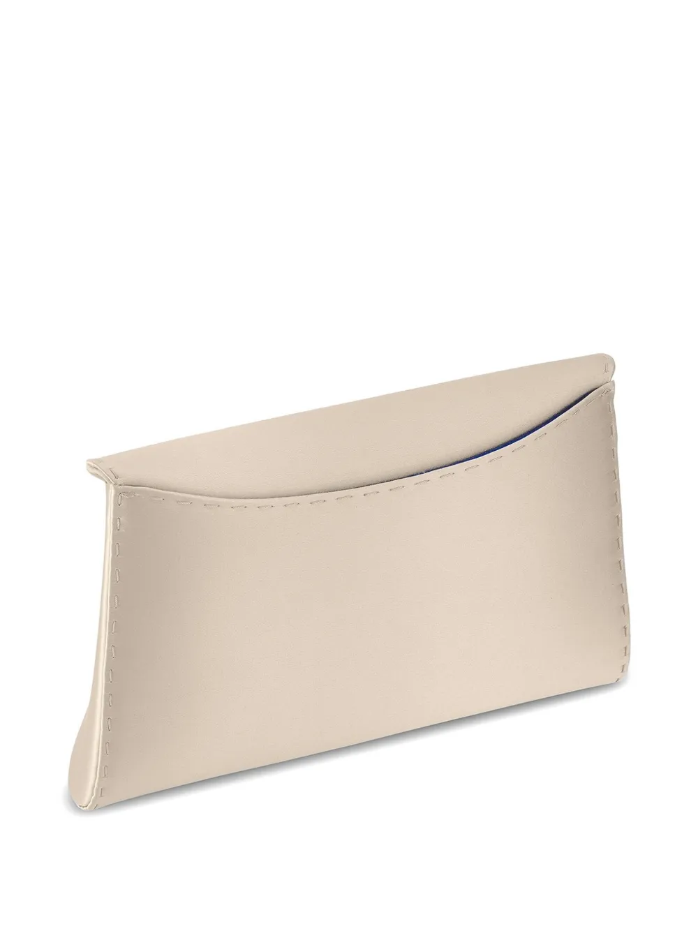 Tyler Ellis Grote Lee Pouchet envelop clutch Beige