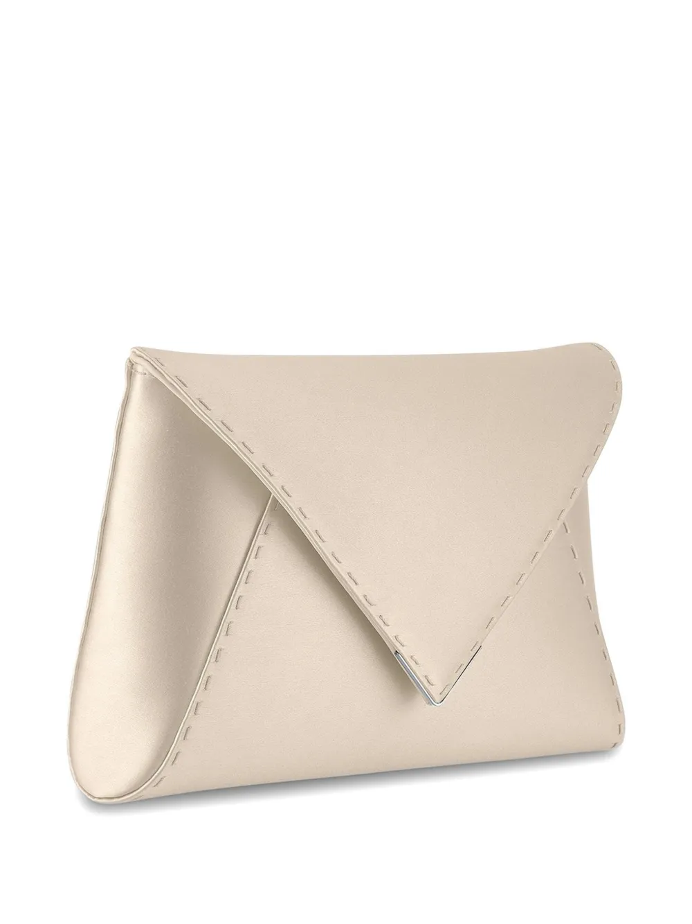 Tyler Ellis Grote Lee Pouchet envelop clutch Beige