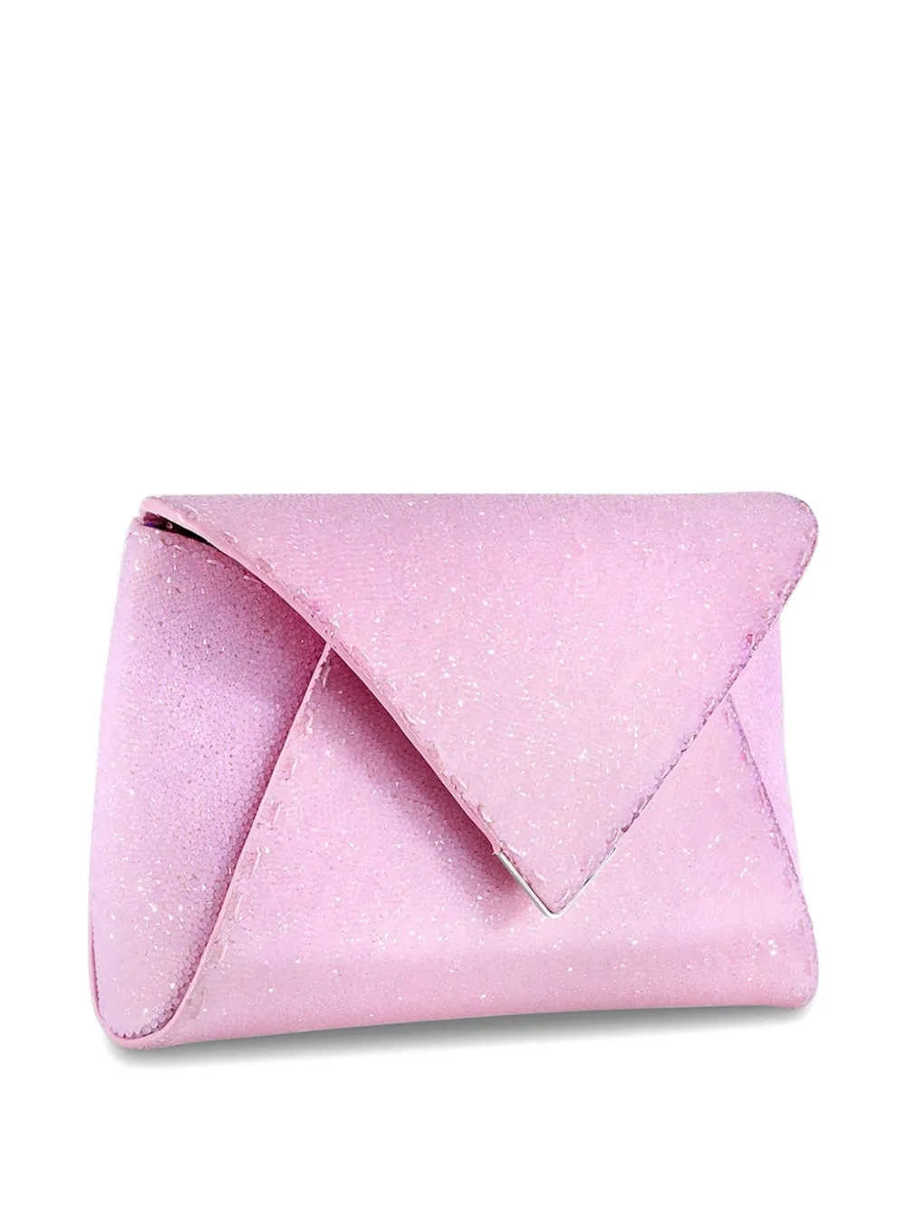 Tyler Ellis Lee Pouchet Swarovski kleine clutch verfraaid met kristallen Roze