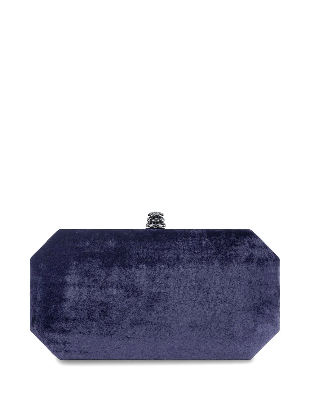 Tyler Ellis Kleine Perry fluwelen clutch Paars