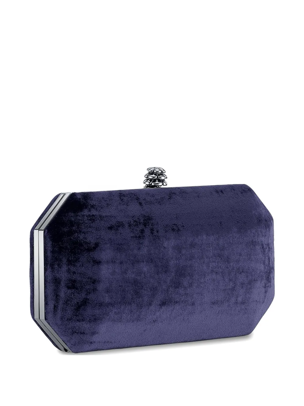 Tyler Ellis Kleine Perry fluwelen clutch Paars