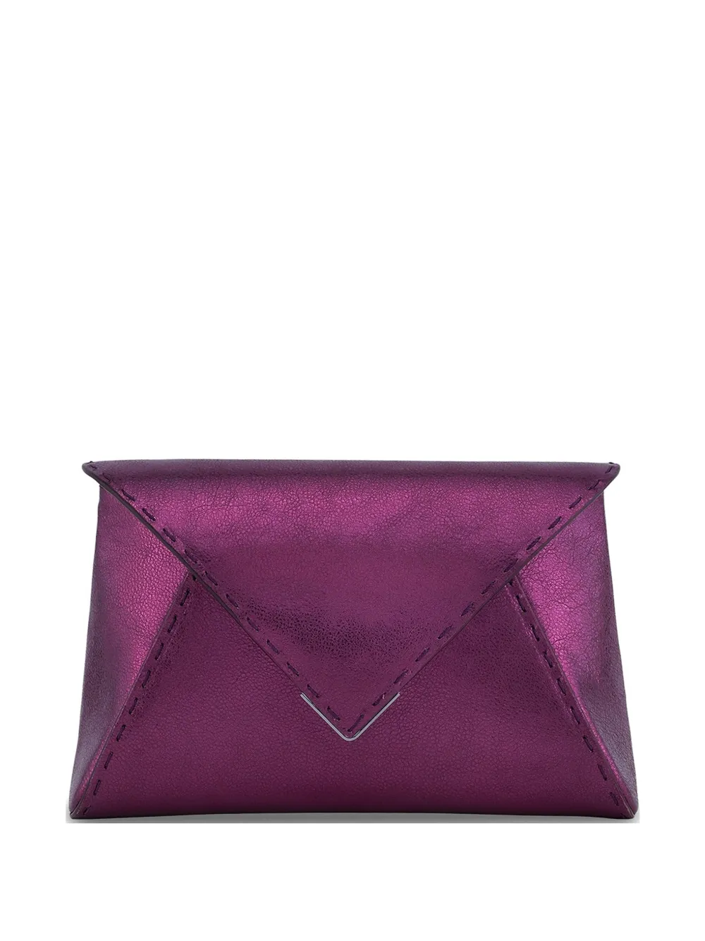 Tyler Ellis small Lee Pouchet leather clutch bags - Viola