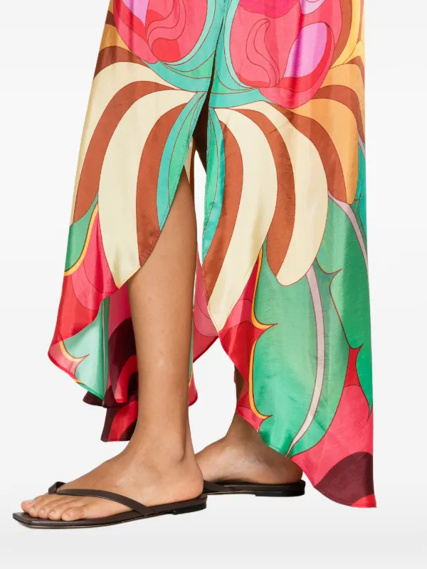farm rio pink banana maxi dress Pink Banana Leaves Maxi Dress  FARM Rio