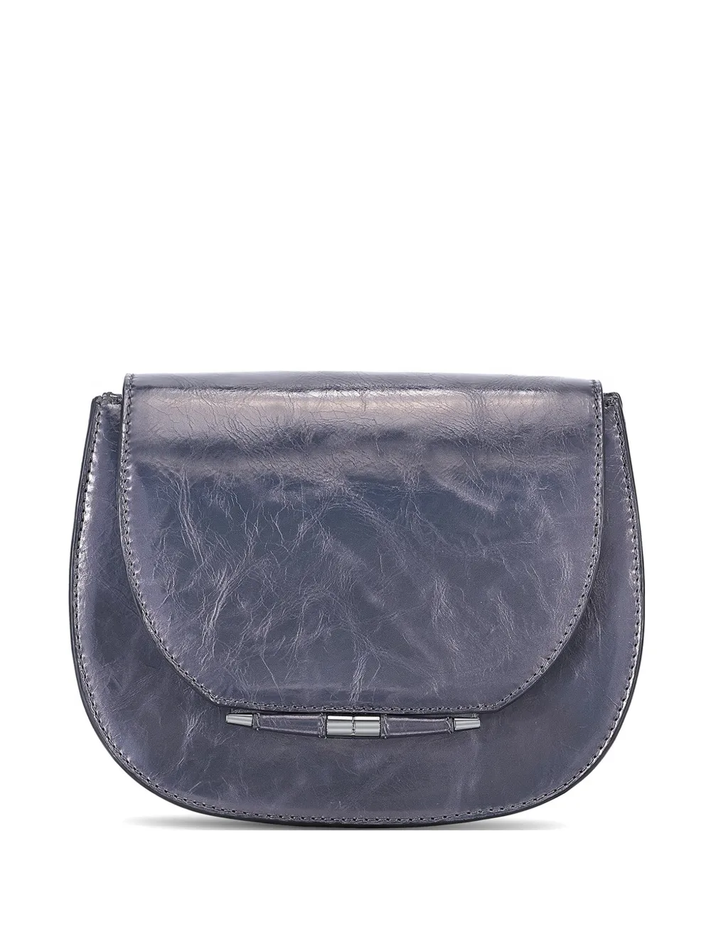 Tyler Ellis small Jane Saddle crossbody bag - Grigio