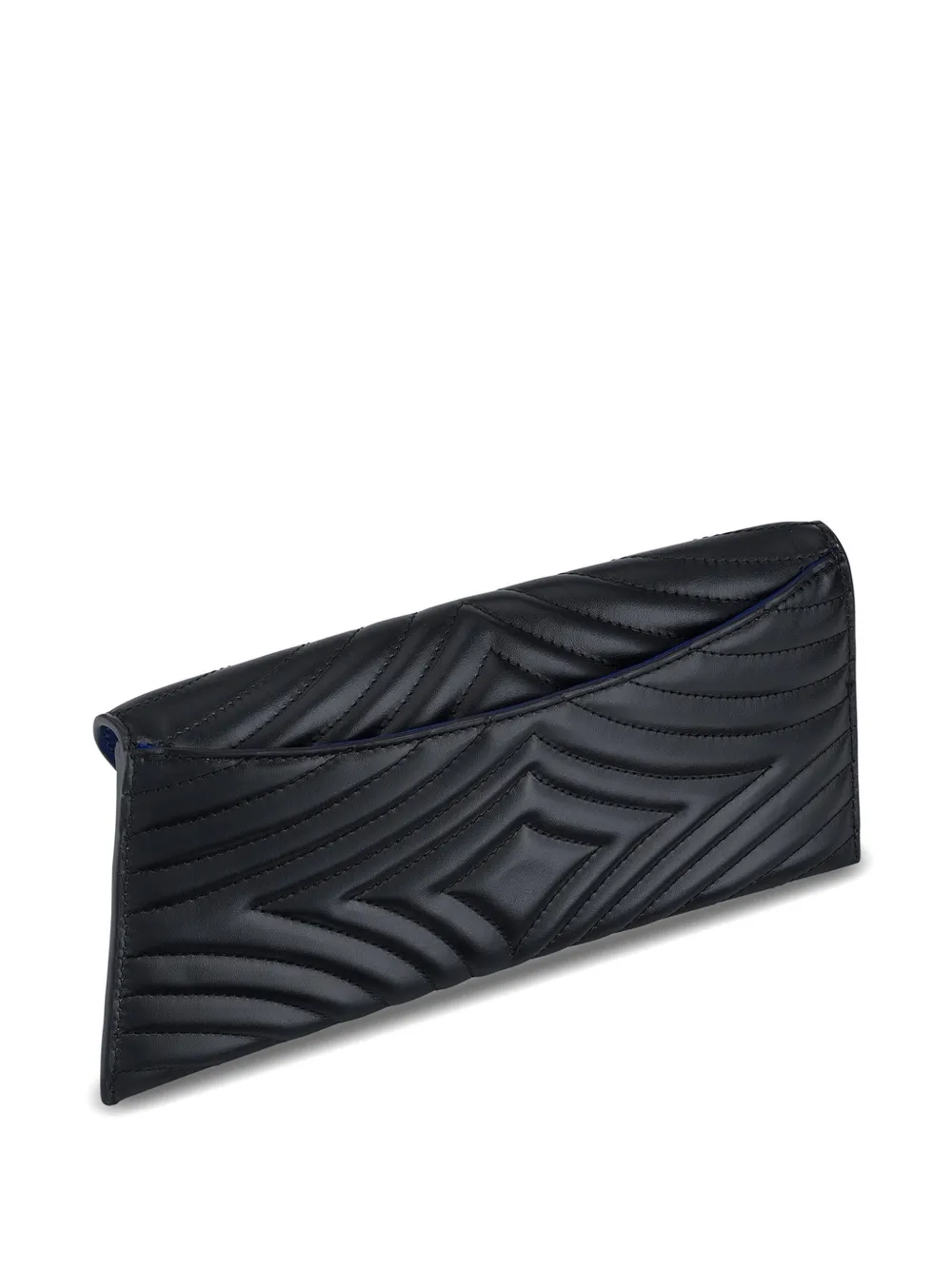 Tyler Ellis Aimee gewatteerde leren clutch Zwart
