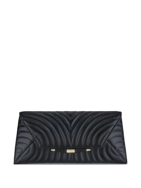 Tyler Ellis Aimee quilted leather clutch bag