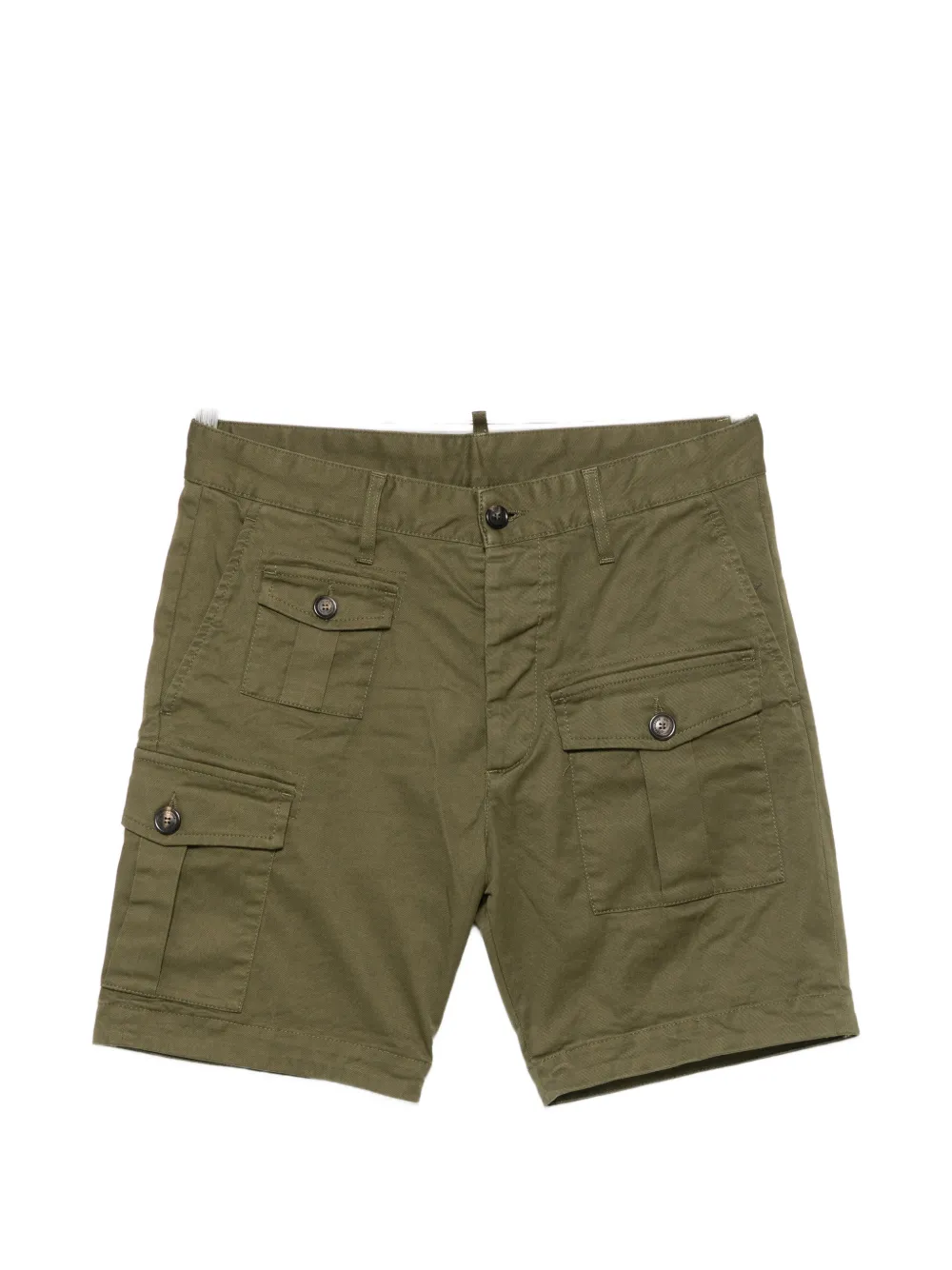 DSQUARED2 multi-pocket cargo shorts - Verde
