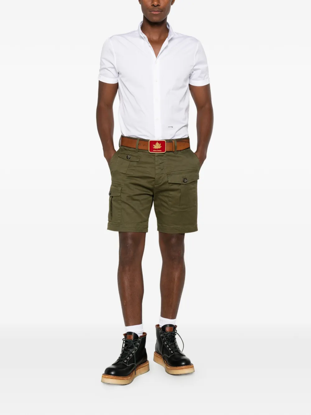DSQUARED2 Cargo shorts Groen