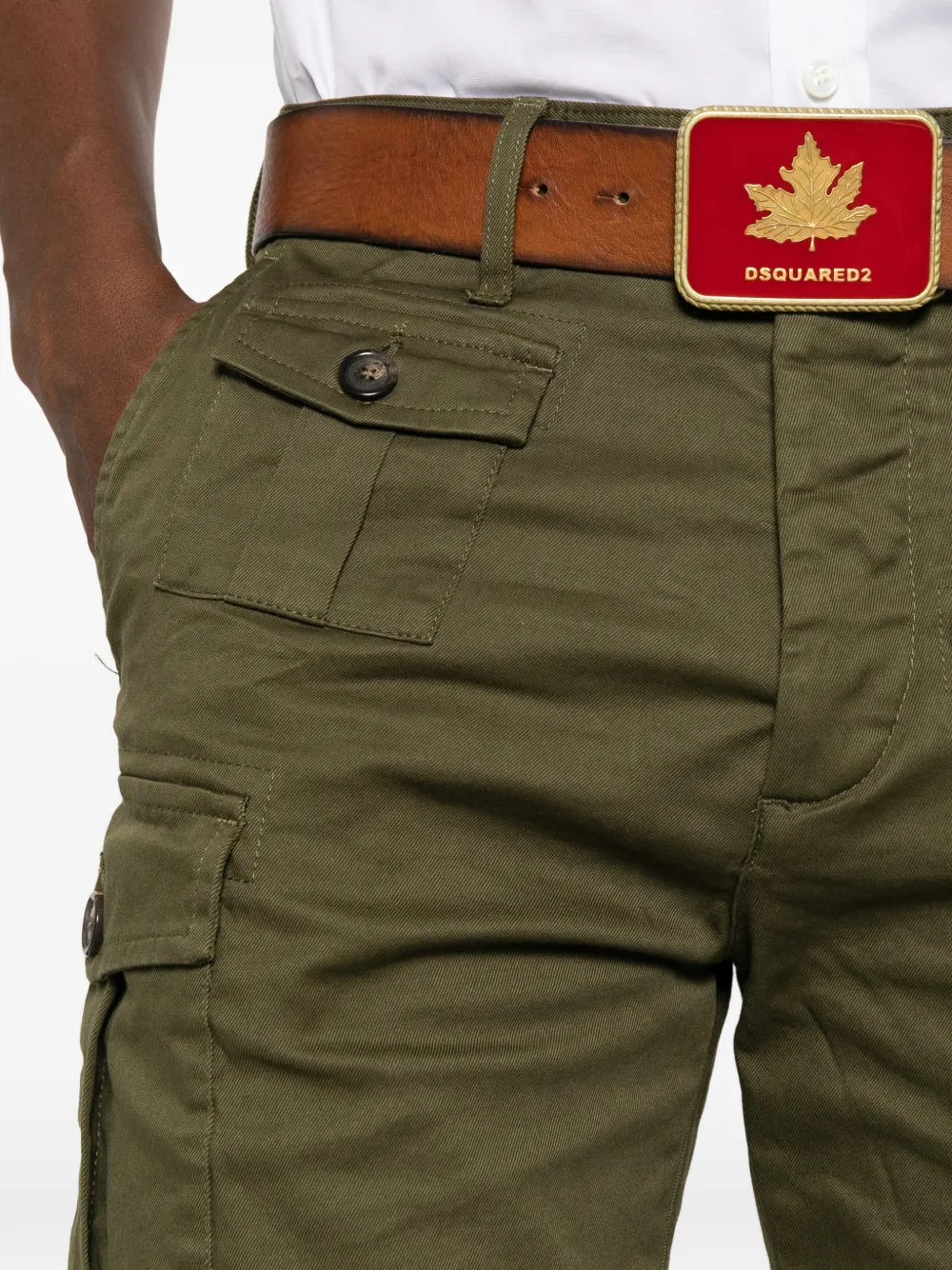 DSQUARED2 Cargo shorts Groen