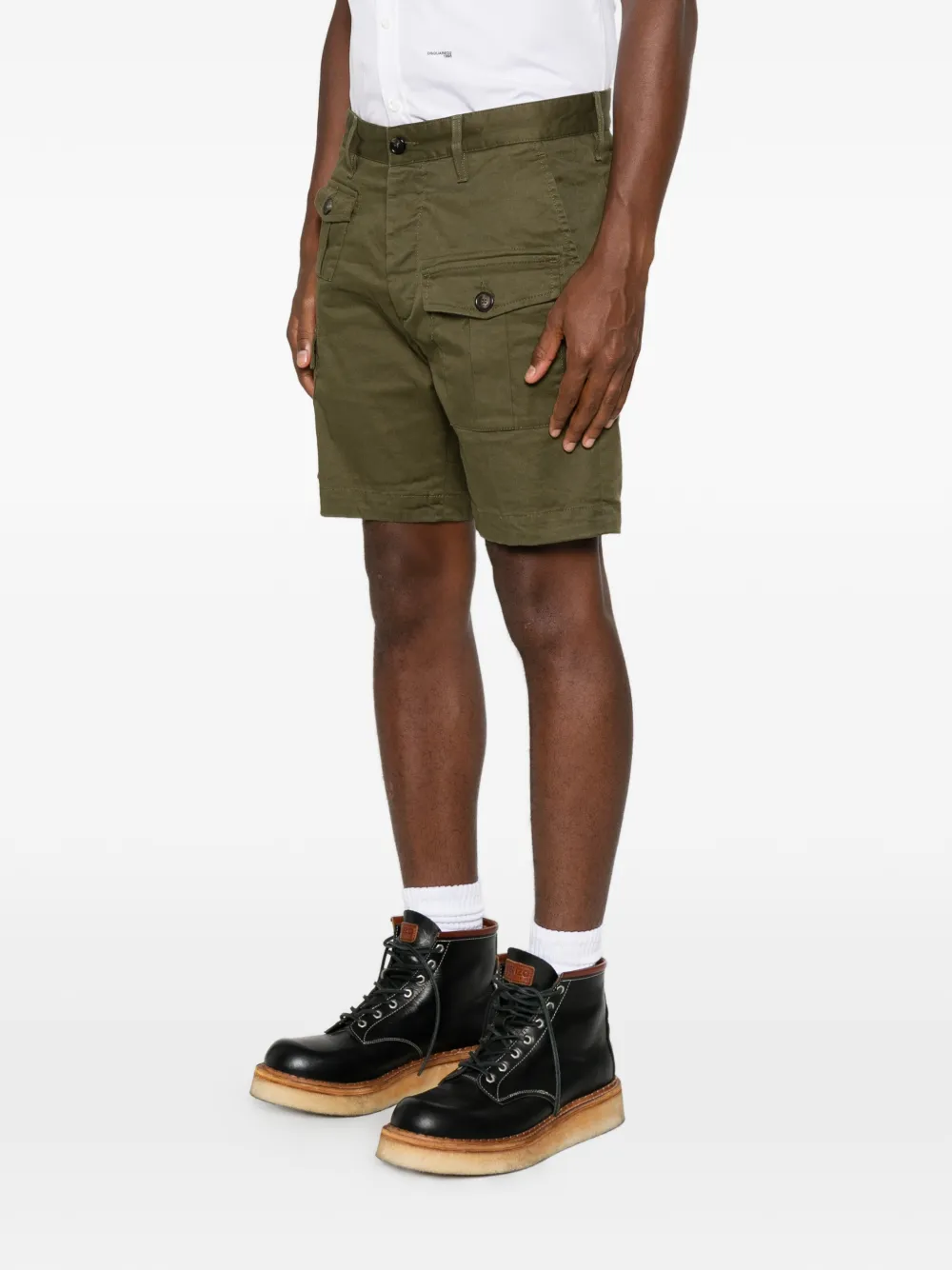 DSQUARED2 Cargo shorts Groen