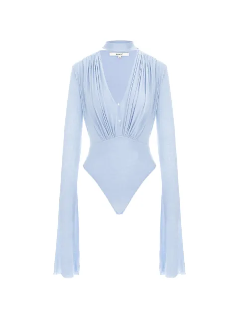 MANURÍ Suki pleated bodysuit