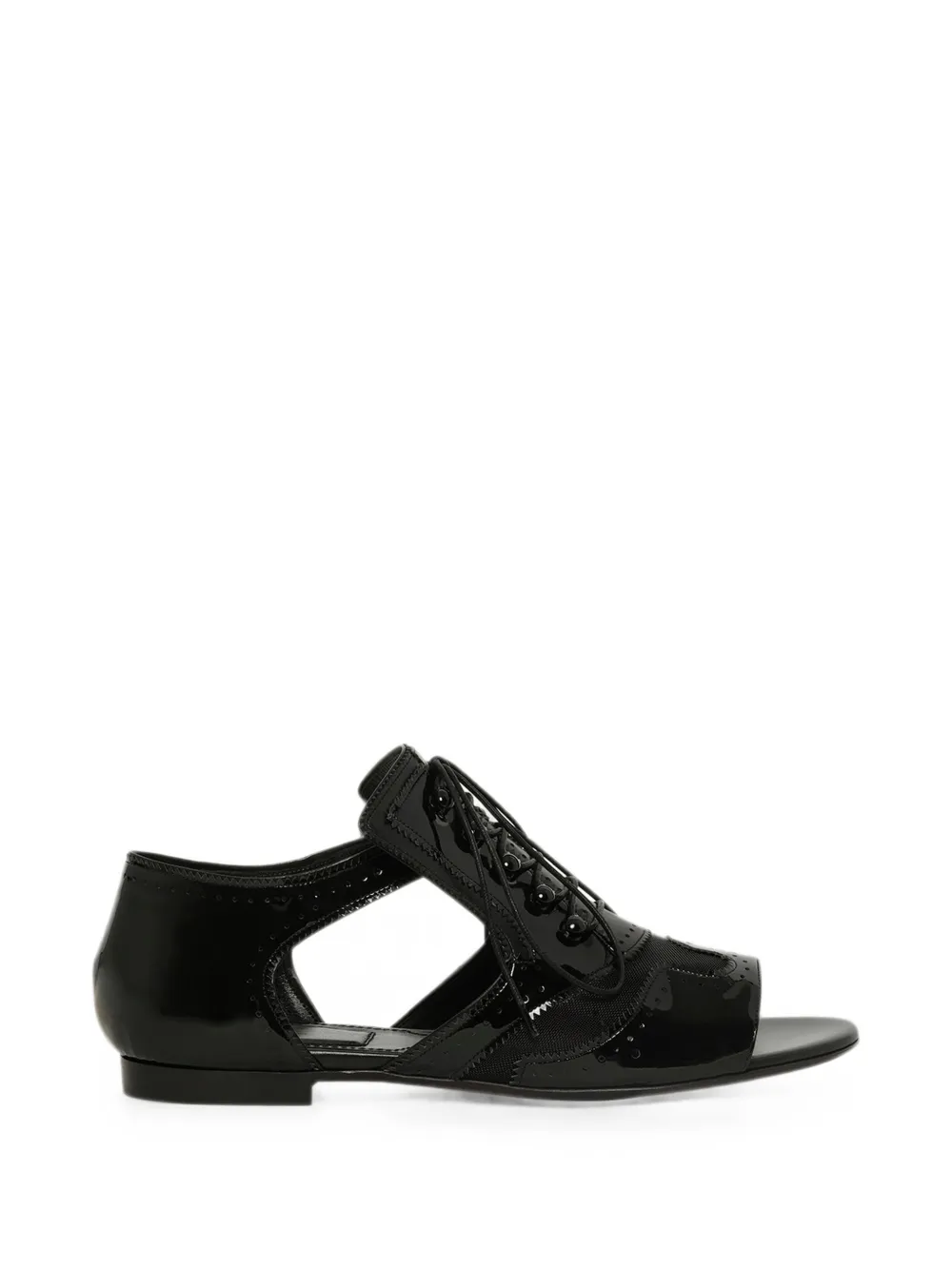 Givenchy Sandali con dettaglio cut-out - Nero