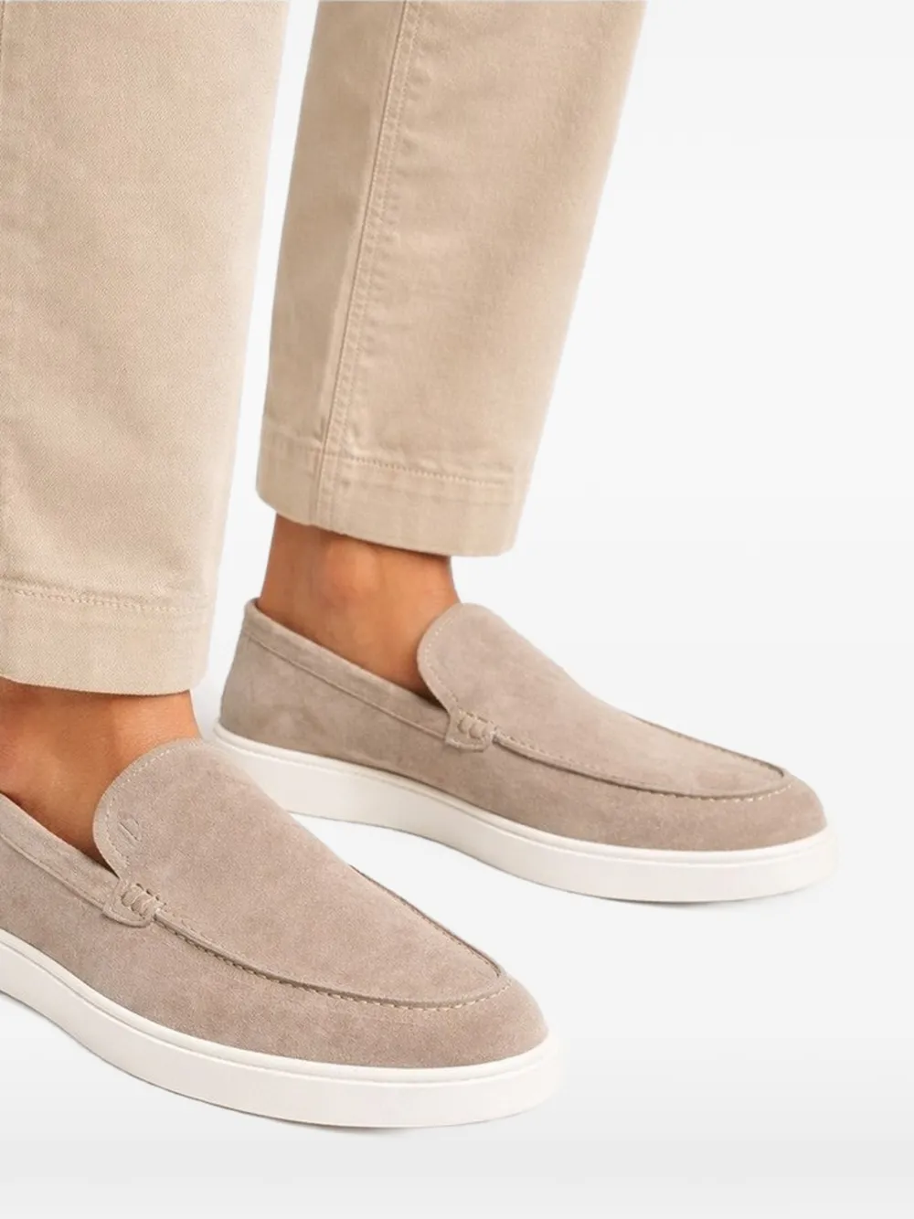 Poche Paris Suède loafers Beige