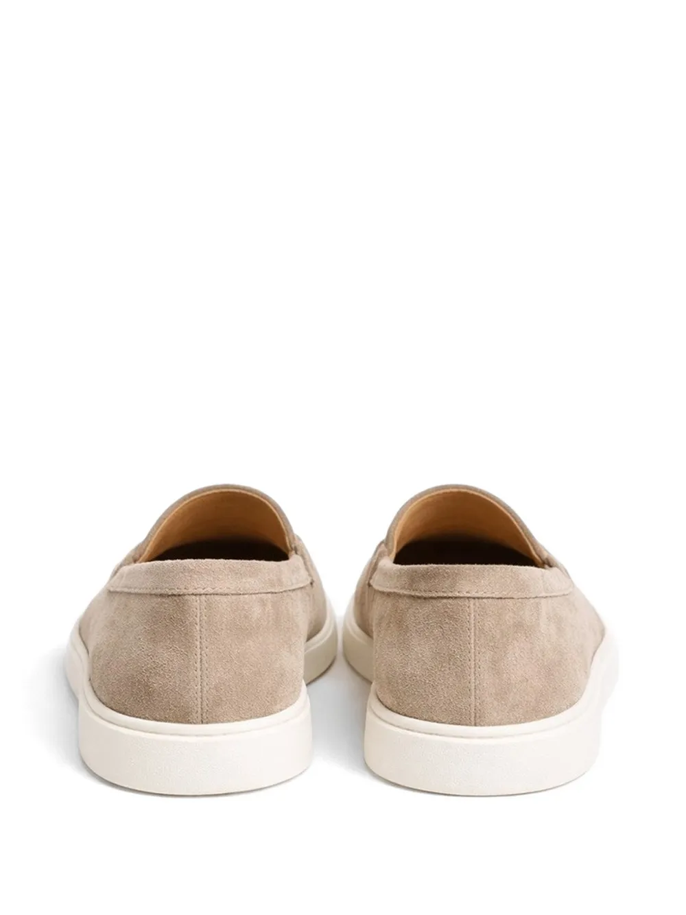 Poche Paris Suède loafers Beige