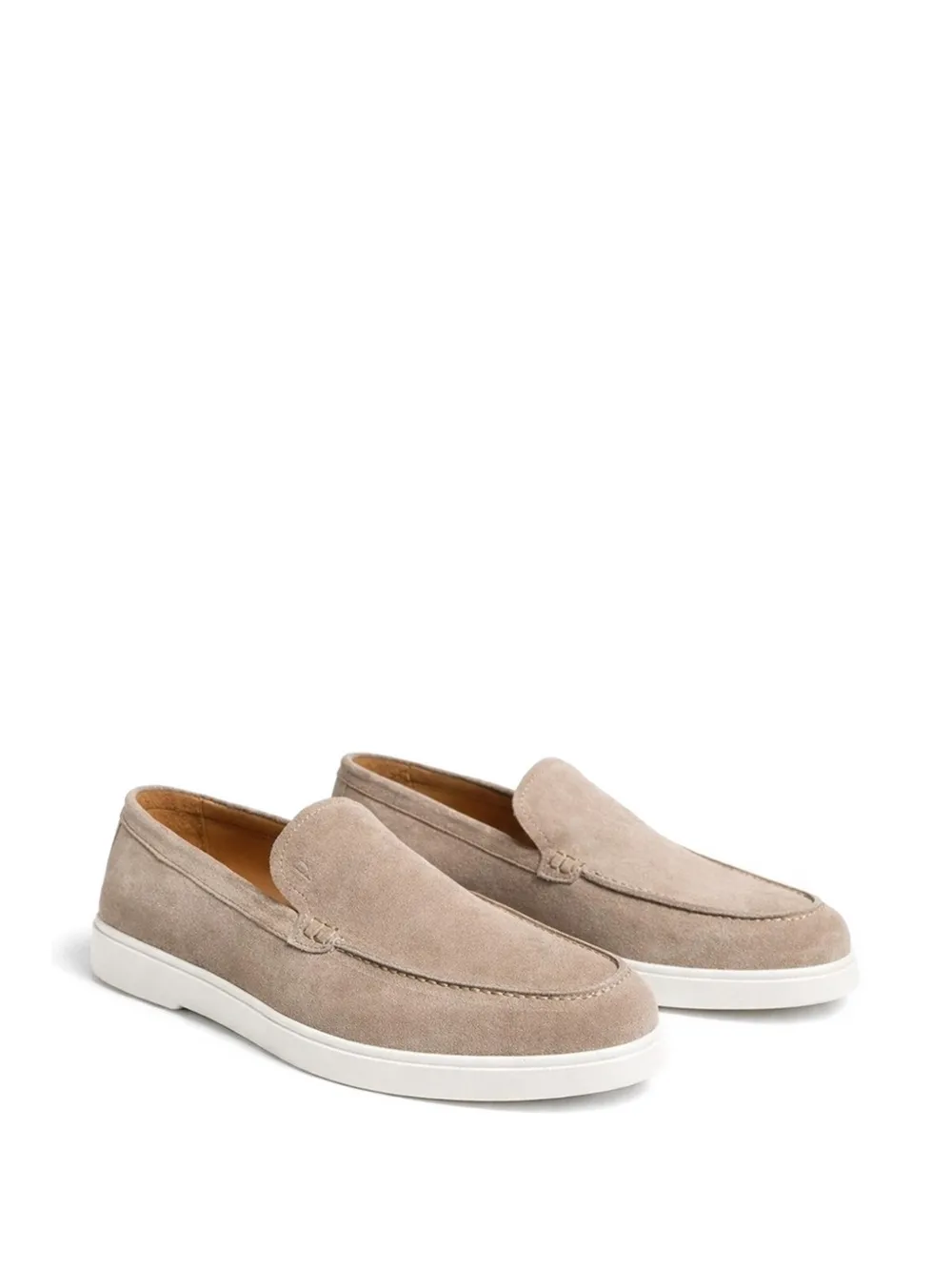 Poche Paris suede loafers - Toni neutri