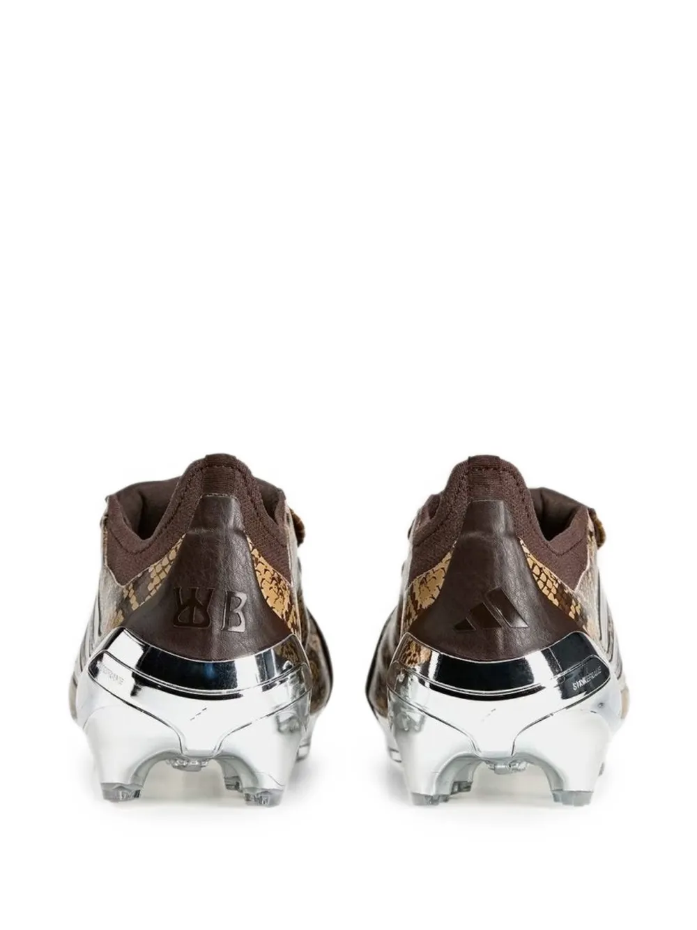 adidas x Wales Bonne Predator Elite snakeskin-effect sneakers Beige