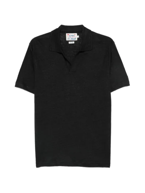 MC2 Saint Barth Fraser linen polo shirt