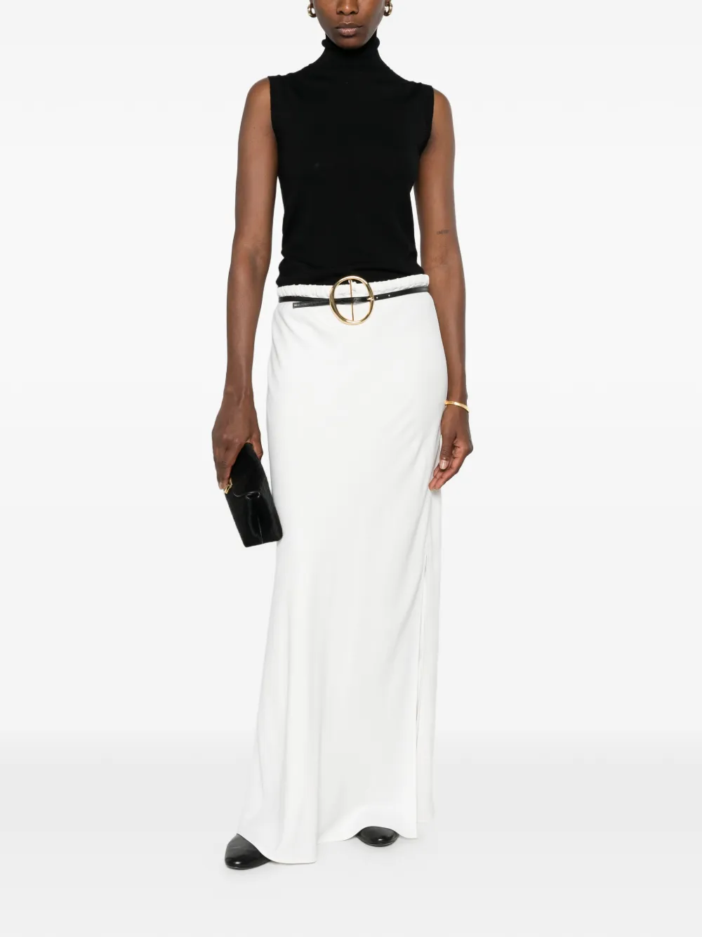 Sportmax Mouwloze coltrui Zwart