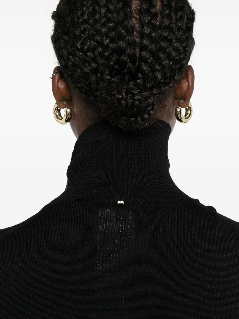 Sportmax Mouwloze coltrui Zwart