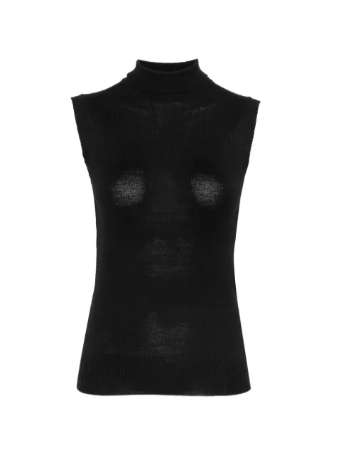 Sportmax — sleeveless turtleneck sweater