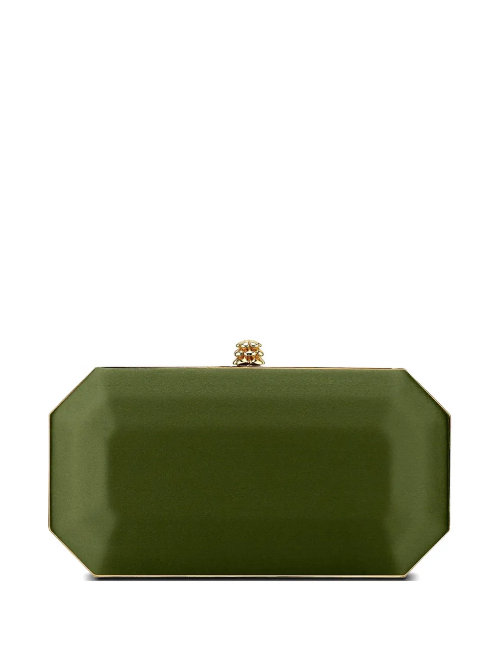 Tyler Ellis small Perry clutch bag - Verde