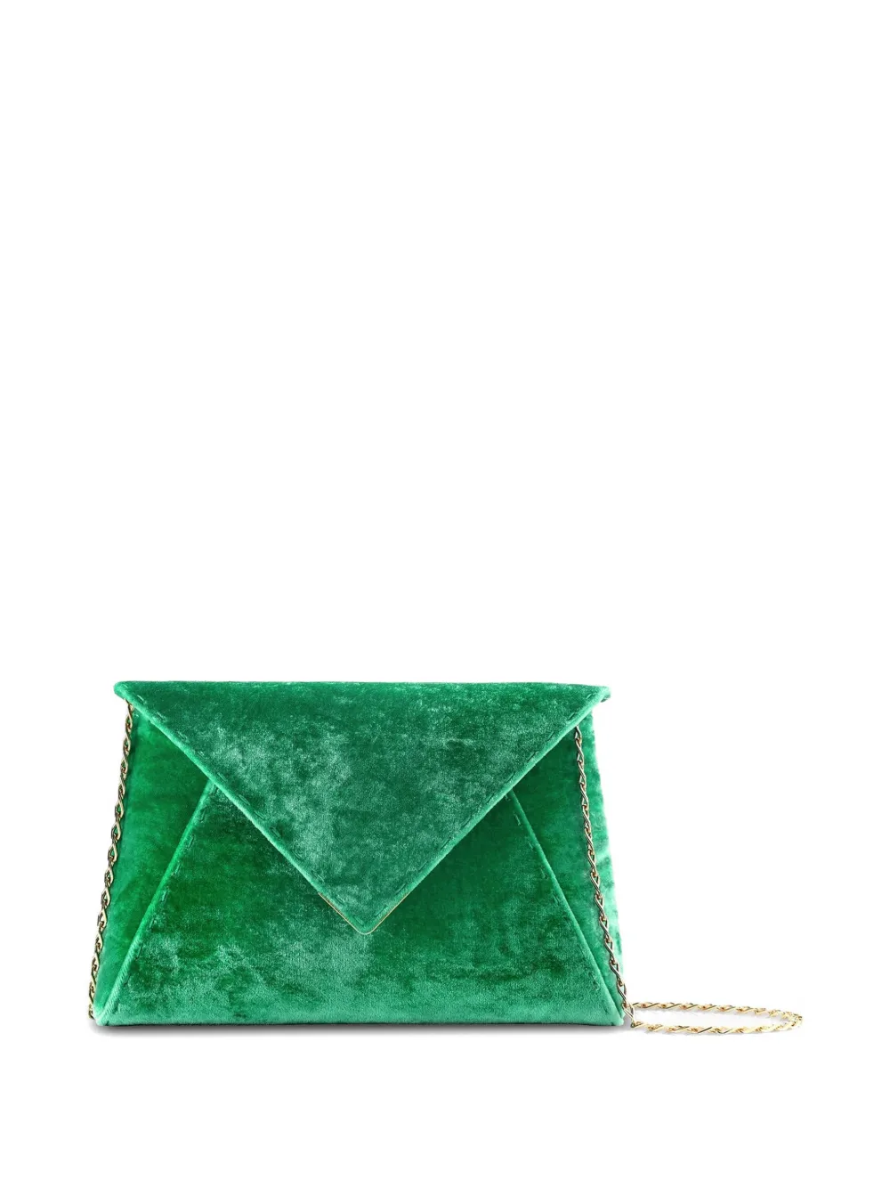 Tyler Ellis Kleine Lee Pouchet clutch Groen