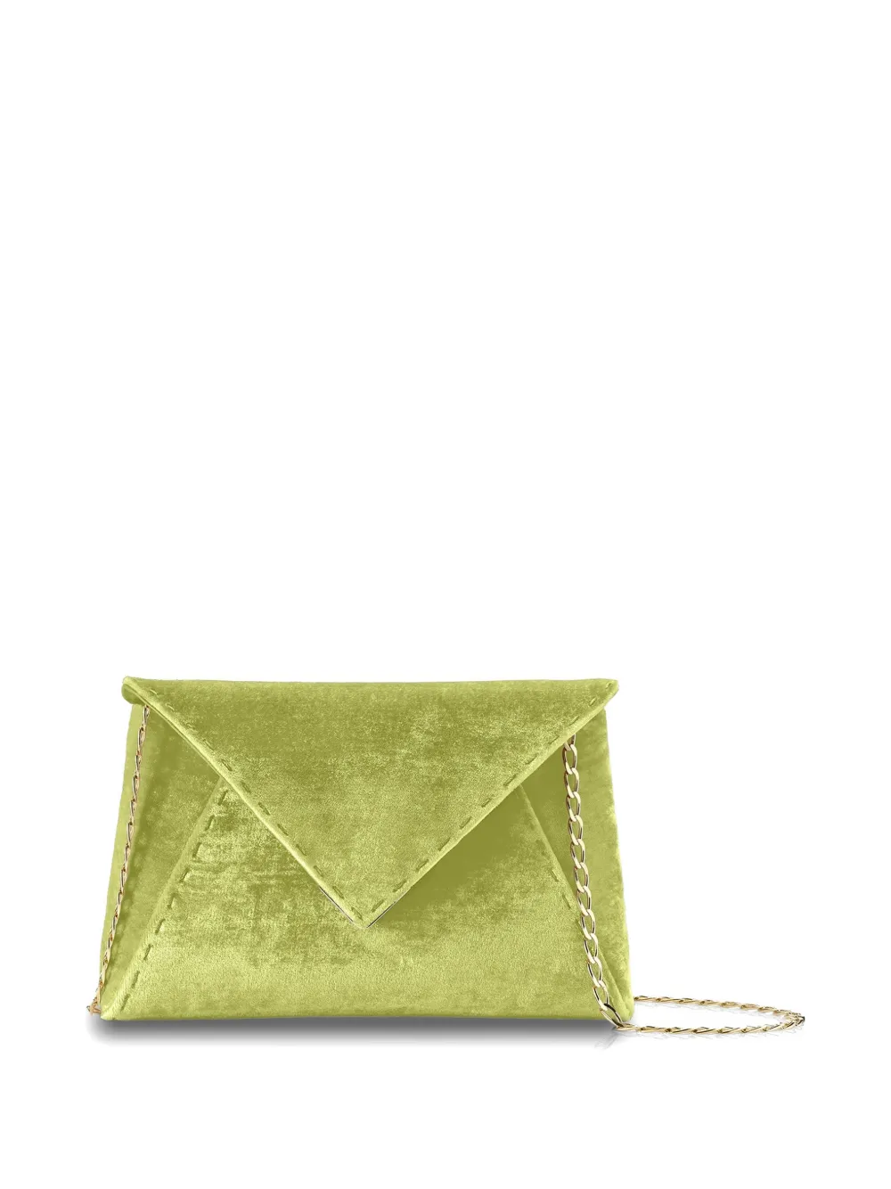 Tyler Ellis Kleine Lee Pouchet clutch Groen