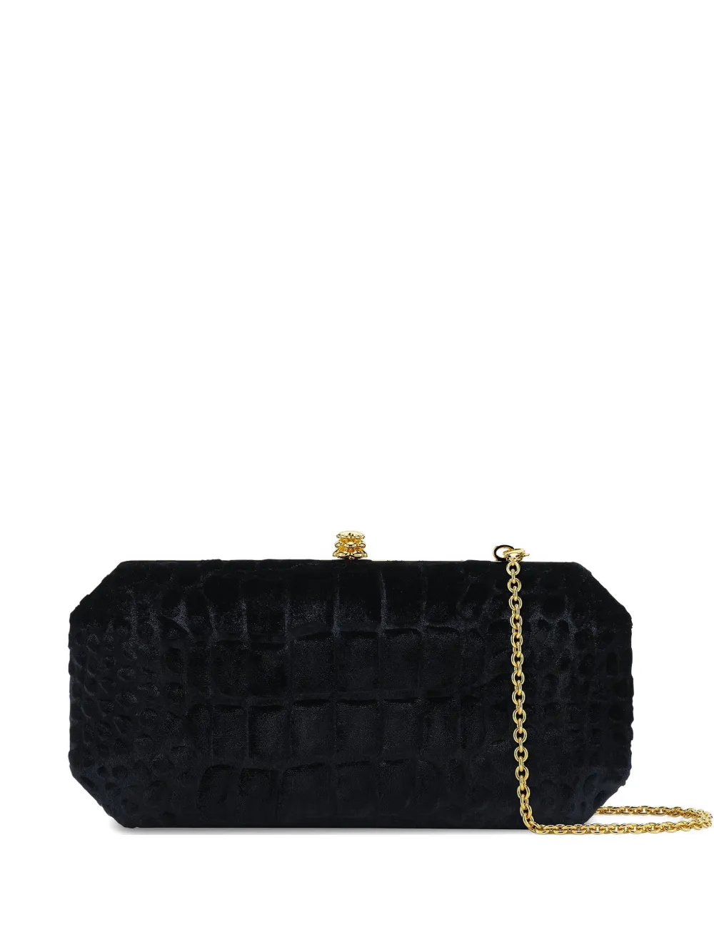 Tyler Ellis large Perry clutch bag - Nero
