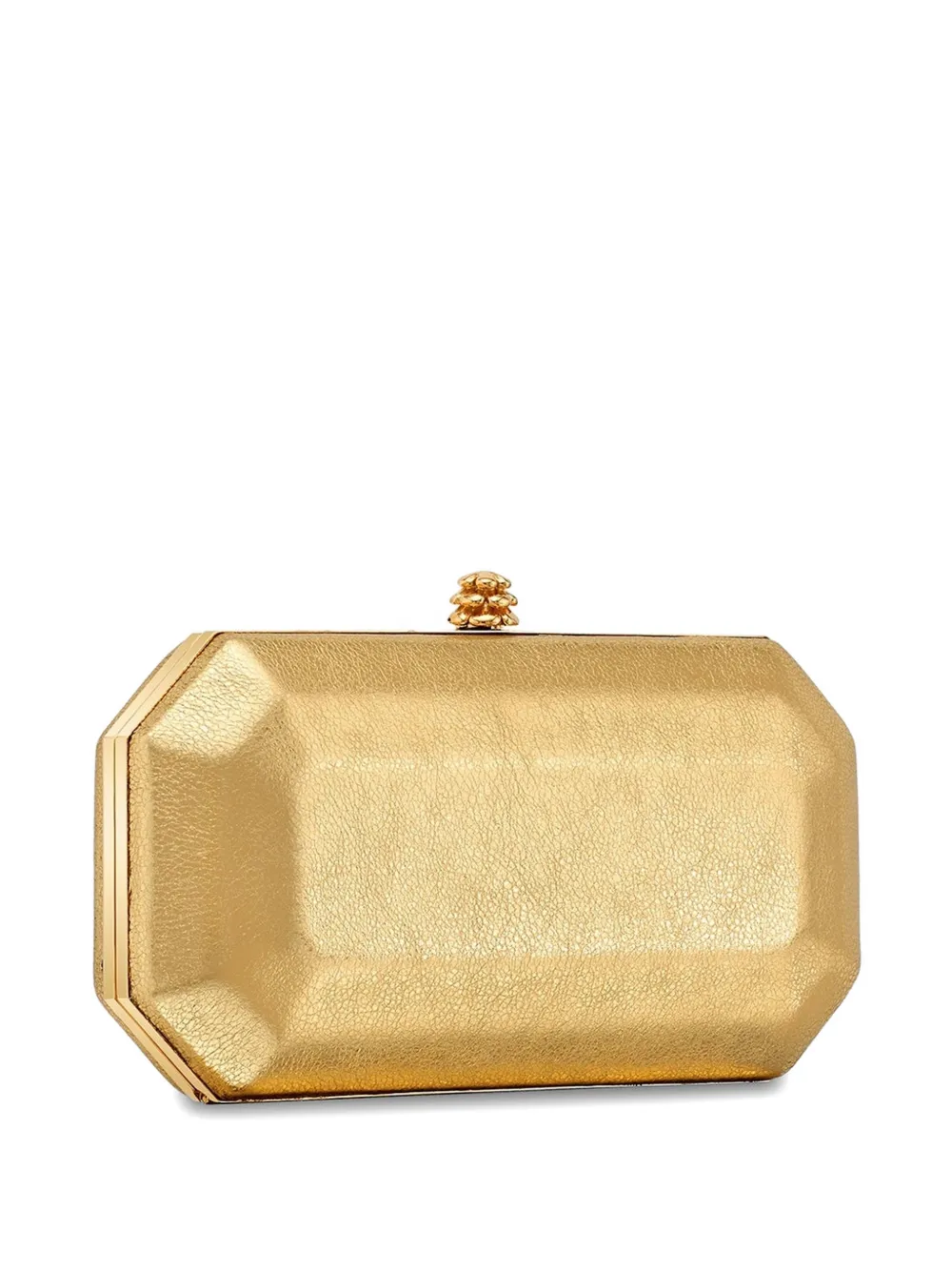 Tyler Ellis Kleine Perry leren clutch Goud