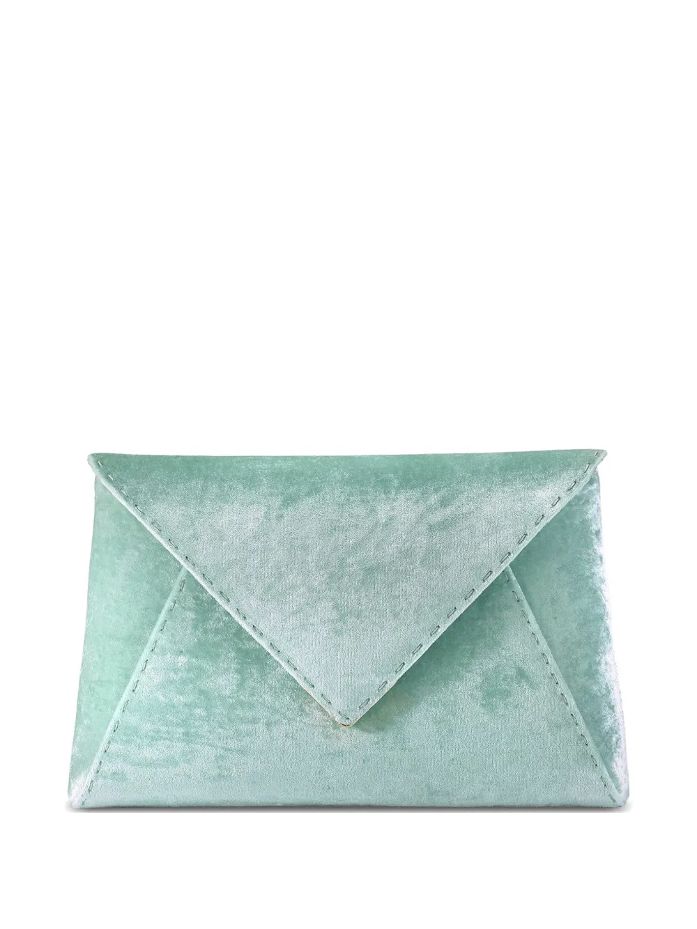 Tyler Ellis large Lee Pouchet clutch bag - Verde