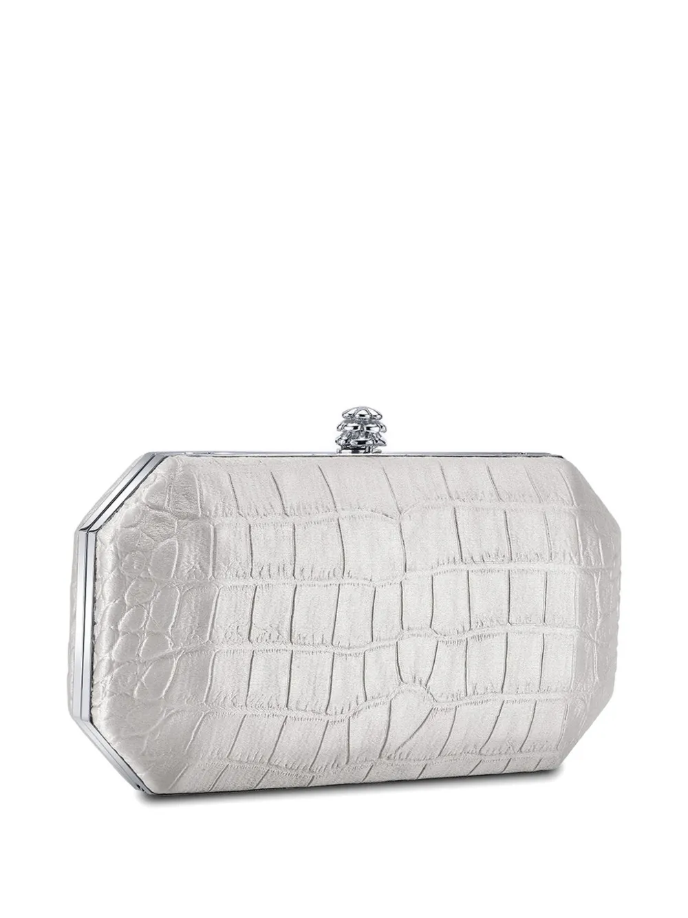 Tyler Ellis Kleine Perry clutch Wit