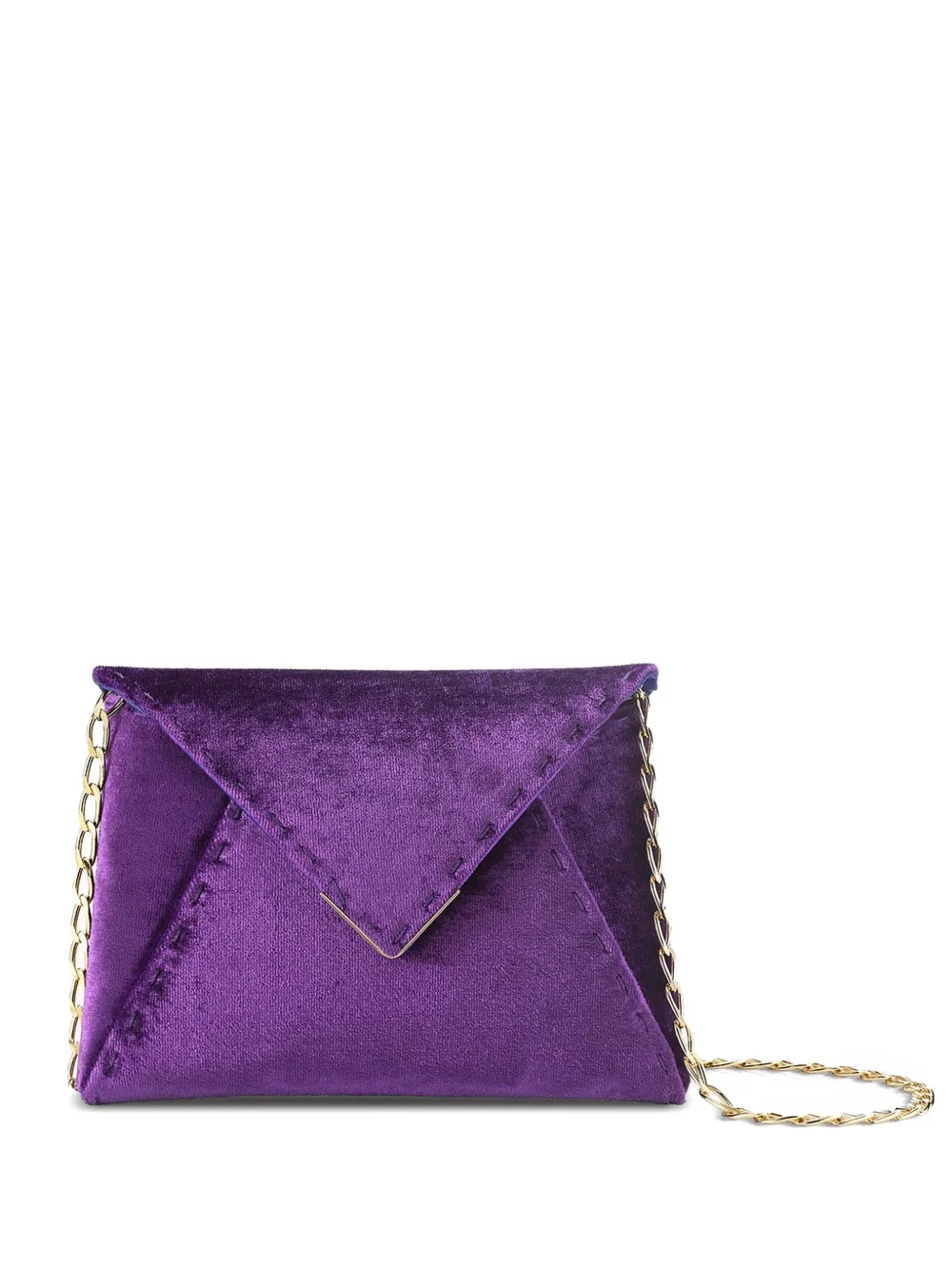 Tyler Ellis micro Lee Pouchet clutch bag - Viola